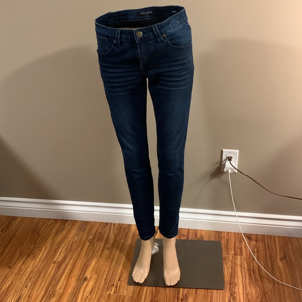 Max Jeans Classic Blue Denim Jeggings 28